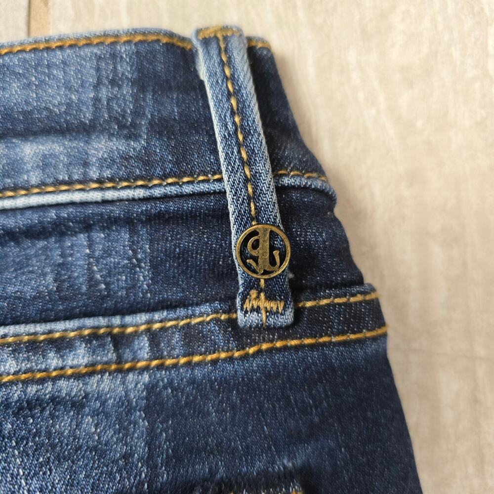 Driftwood Women's Colette Floral Embroidered Skinny Jeans 26 - Picture 7 of 7